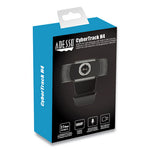 CyberTrack H4 1080P HD USB Manual Focus Webcam with Microphone, 1920 Pixels x 1080 Pixels, 2.1 Mpixels, Black