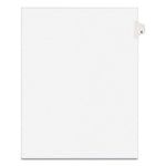 Preprinted Legal Exhibit Side Tab Index Dividers, Avery Style, 26-Tab, C, 11 x 8.5, White, 25/Pack, (1403)