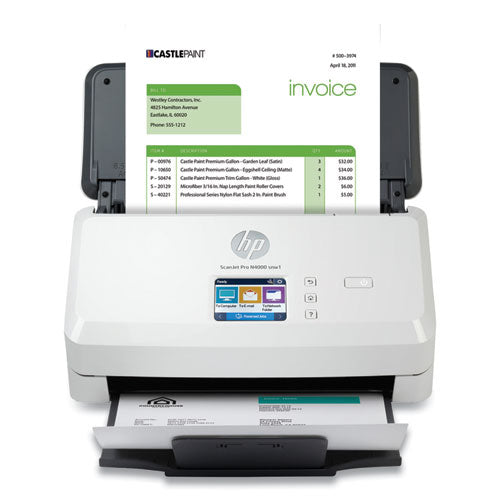 ScanJet Pro N4000 snw1 Sheet-Feed Scanner, 600 dpi Optical Resolution, 50-Sheet Duplex Auto Document Feeder