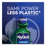 NyQuil Cold and Flu Nighttime Liquid, 12 oz Bottle, 12/Carton