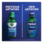 NyQuil Cold and Flu Nighttime Liquid, 12 oz Bottle, 12/Carton