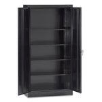 72" High Standard Cabinet (Assembled), 36w x 18d x 72h, Black