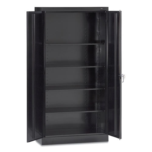 72" High Standard Cabinet (Assembled), 36w x 18d x 72h, Black