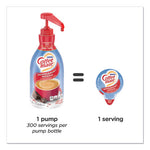 Liquid Creamer Pump Bottle, Peppermint Mocha, 1.5 L, 2/Carton