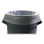 AccuFit Linear Low-Density Can Liners, 44 gal, 1.3 mil, 37" x 50", Clear, 20 Bags/Roll, 5 Rolls/Carton