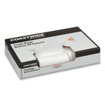 AccuFit Linear Low-Density Can Liners, 44 gal, 1.3 mil, 37" x 50", Clear, 20 Bags/Roll, 5 Rolls/Carton