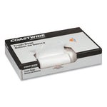 AccuFit Linear Low-Density Can Liners, 23 gal, 0.9 mil, 28" x 45", Clear, 25 Bags/Roll, 8 Rolls/Carton