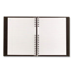 AccountPro Records Register Book, Black Cover, 9.5 x 6 Sheets, 300 Sheets/Book