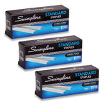 S.F. 1 Standard Staples, 0.25" Leg, 0.5" Crown, Steel, 5,000/Box, 3 Boxes/Pack