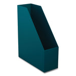 Plastic Magazine File, 3.66 x 10.3 x 12.51, Teal