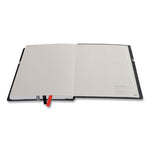 Large Mastery Journal with Pockets, 1-Subject, Narrow Rule, Black/Red Cover, (192) 10 x 8 Sheets
