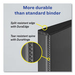 Durable Non-View Binder with DuraHinge and Slant Rings, 3 Rings, 2" Capacity, 11 x 8.5, Green