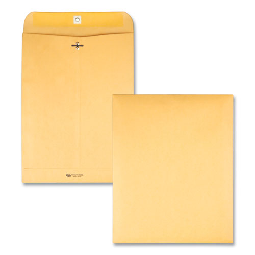 Clasp Envelope, 28 lb Bond Weight Kraft, #94, Square Flap, Clasp/Gummed Closure, 9.25 x 14.5, Brown Kraft, 100/Box