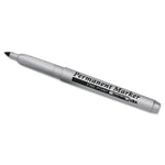 7520000433408 SKILCRAFT Fine Point Permanent Marker, Fine Bullet Tip, Black, Dozen