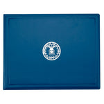 7510001153250 SKILCRAFT Award Certificate Binder, 8.5 x 11, Air Force Seal, Blue/Silver