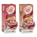 Liquid Coffee Creamer, Cinnamon/Peppermint/Pumpkin/Vanilla, 0.38oz Mini Cups, 50/PK,4 PK/CT, Ships in 1-3 Business Days