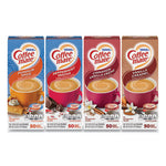 Liquid Coffee Creamer, Cinnamon/Peppermint/Pumpkin/Vanilla, 0.38oz Mini Cups, 50/PK,4 PK/CT, Ships in 1-3 Business Days