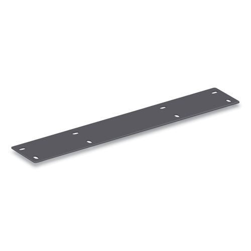 Mod Flat Bracket to Join 24"d Worksurfaces to 30"d Worksurfaces to Create an L-Station, Graphite