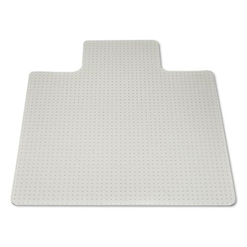 7220013053062, SKILCRAFT Heavy-Duty Chair Mat, Plush-to-High Pile Carpet, 45 x 53, Clear