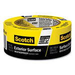 Exterior Surface Weatherproof Painter's Tape, 1.88 x 45 yds, Yellow