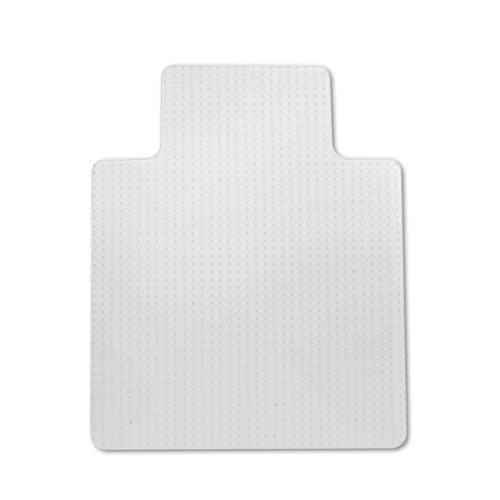 7220004576046, SKILCRAFT PVC Chair Mat, Medium-to-High Pile Carpet, 36 x 48, Clear