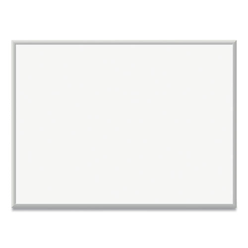 Magnetic Dry Erase Board with Aluminum Frame, 47 x 35, White Surface, Silver Frame