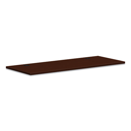 Mod Worksurface, Rectangular, 60w x 24d, Traditional Mahogany