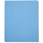 7510005842490 SKILCRAFT Double Pocket Portfolio, 0.38" Capacity, 11 x 8.5, Light Blue, 25/Box