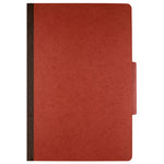 7530009908884 SKILCRAFT Classification Folder, 2" Expansion, 2 Dividers, 6 Fasteners, Letter Size, Earth Red Exterior