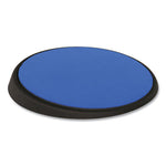 Wrist Aid Ergonomic Circular Mouse Pad, 9" dia., Cobalt