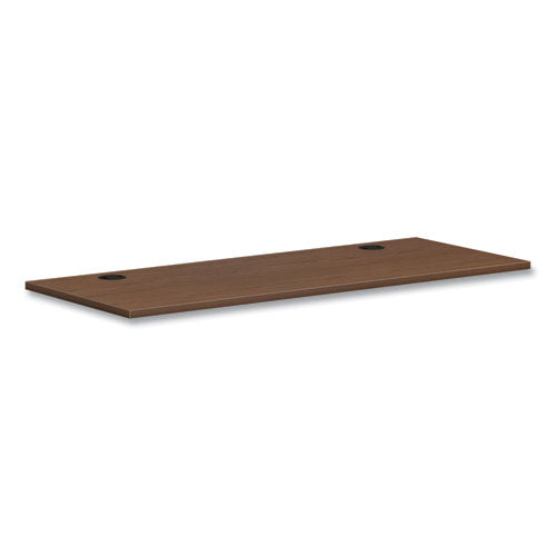 Mod Worksurface, Rectangular, 60w x 24d, Sepia Walnut