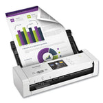 ADS1700W Wireless Compact Color Desktop Scanner with Duplex and Touchscreen