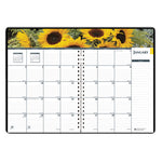 Express Track Recycled Weekly Appointment Book/Monthly Planner, 8 x 5, Black Cover, 13-Month (Jan to Jan): 2024 to 2025