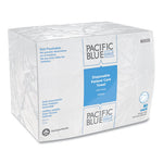 Pacific Blue Select Disposable Patient Care Washcloths, 1-Ply, 9.5 x 13, Unscented, White, 50/Pack, 20 Packs/Carton