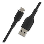 BOOST CHARGE USB-C to USB-A ChargeSync Cable, 3.3 ft, Black