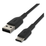 BOOST CHARGE USB-C to USB-A ChargeSync Cable, 3.3 ft, Black