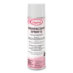 Spray Q Disinfectant, Country Fresh Scent, 17 oz Aerosol Spray, 12/Carton