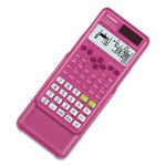 FX-300ES Plus 2nd Edition Scientific Calculator, 16-Digit LCD, Pink