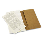 Cahier Journal, 1-Subject, Narrow Rule, Brown Kraft Cover, (32) 5.5 x 3.5 Sheets, 3/Pack