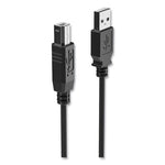 USB Printer Cable, 6 ft, Black