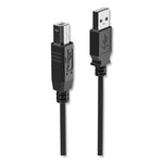 USB Printer Cable, 15 ft, Black