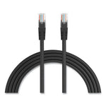 CAT6 Patch Cable, 25 ft, Black