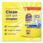 Simply PODS Plus Oxi Laundry Detergent, Fresh Scent, 55/Tub