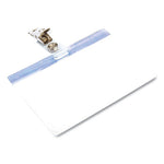 Self Laminating Badge Holder, Horizontal, 3.5 x 2.25, Clear, 25/Pack