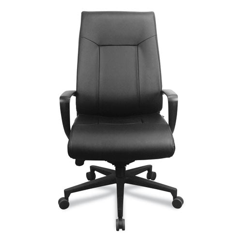 Executive Chair, Supports up to 250 lbs, 20.5" to 23.5" Seat Height, Supports up to 250 lbs, Black