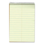 Steno Pads, Pitman Rule, White Cover, 80 Green-Tint 6 x 9 Sheets