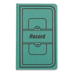 Tuff Series Record Book, Green Cover, 12 x 7.5 Sheets, 300 Sheets/Book