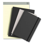 Soft-Cover Notebook Folio Set, 1-Subject, Narrow Rule, Black Cover, (80) 11 x 8.5 Sheets