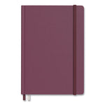 Hardcover Business Journal, 1-Subject, Narrow Rule, Purple Cover, (96) 8 x 5.5 Sheets