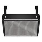 Wire Mesh Wall File, Letter Size, 14.37" x 3.34", Black